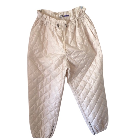 Woman’s future Y2k Parachute quilted fall collective ski jogger drawstring pants - Picture 14 of 14